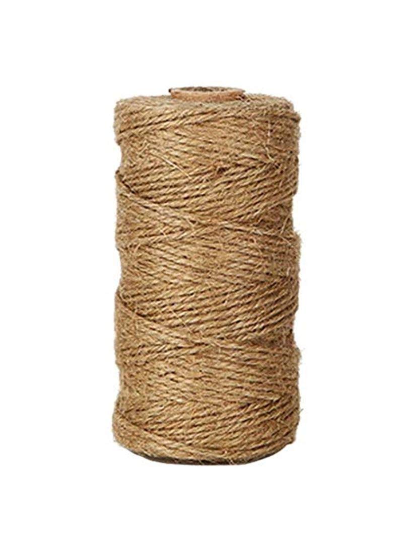 PARTY TIMEPARTY TIME - 1 Roll Natural Jute Twine Thread Brown 328feet
