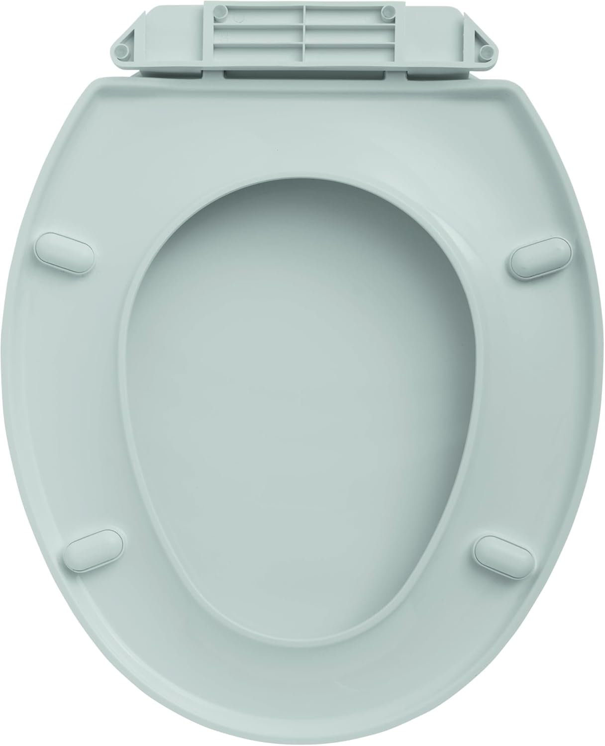Wirquin 20718747 First Universal Shape Thermoplastic Toilet Seat, Bottom Fix, Soft Close