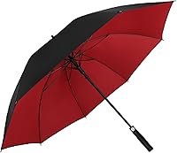 Vista 27 de ZOMAKE - Paraguas de golf a prueba de viento, extragrande, de gran tamaño, de doble dosel resistente para lluvia, juegos deportivos y carrito