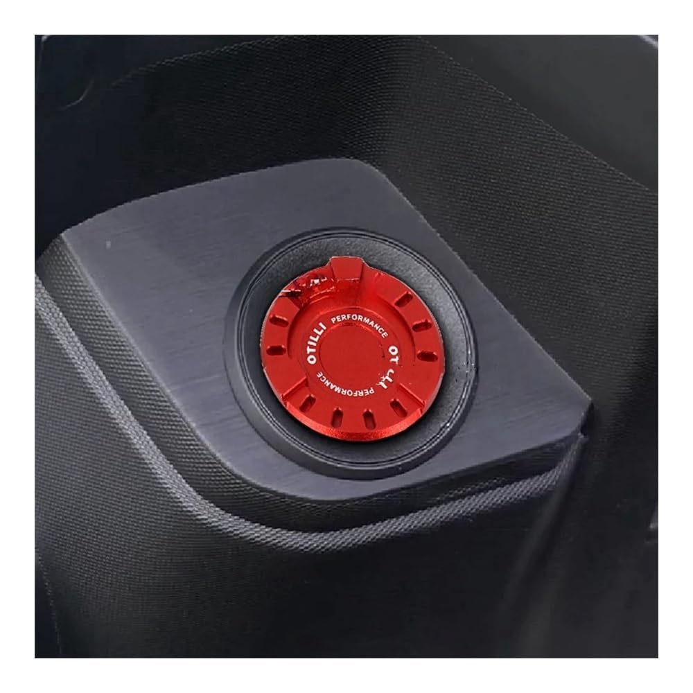Tappo Olio Serbatoio Benzina Per Ya&m Force 2.0 AUGUR SMAX BWS Sgancio Rapido Keyless Coperchio Del Serbatoio Del Gas Accessori Moto Tappo Del Serbatoio Del Carburante(B - Titanium)