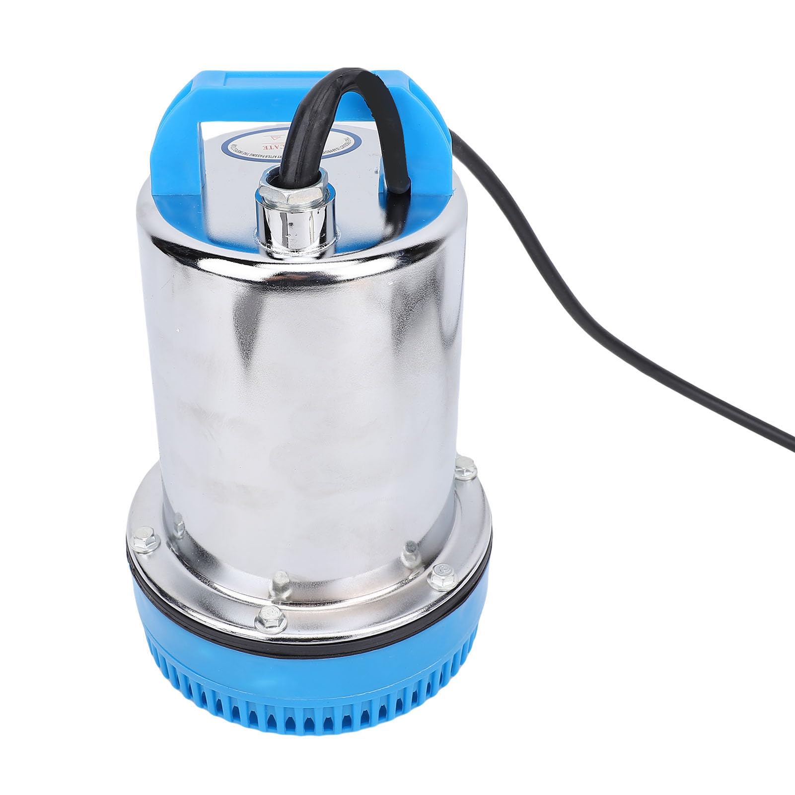 AUNMAS Bomba Sumergible de 12 V, 180 W, Elevación de 26,2 Pies, Flujo de h, Acero Inoxidable con Motor de Cobre, Interruptor de Flotador Automático para Drenaje de Sótano, Piscina y