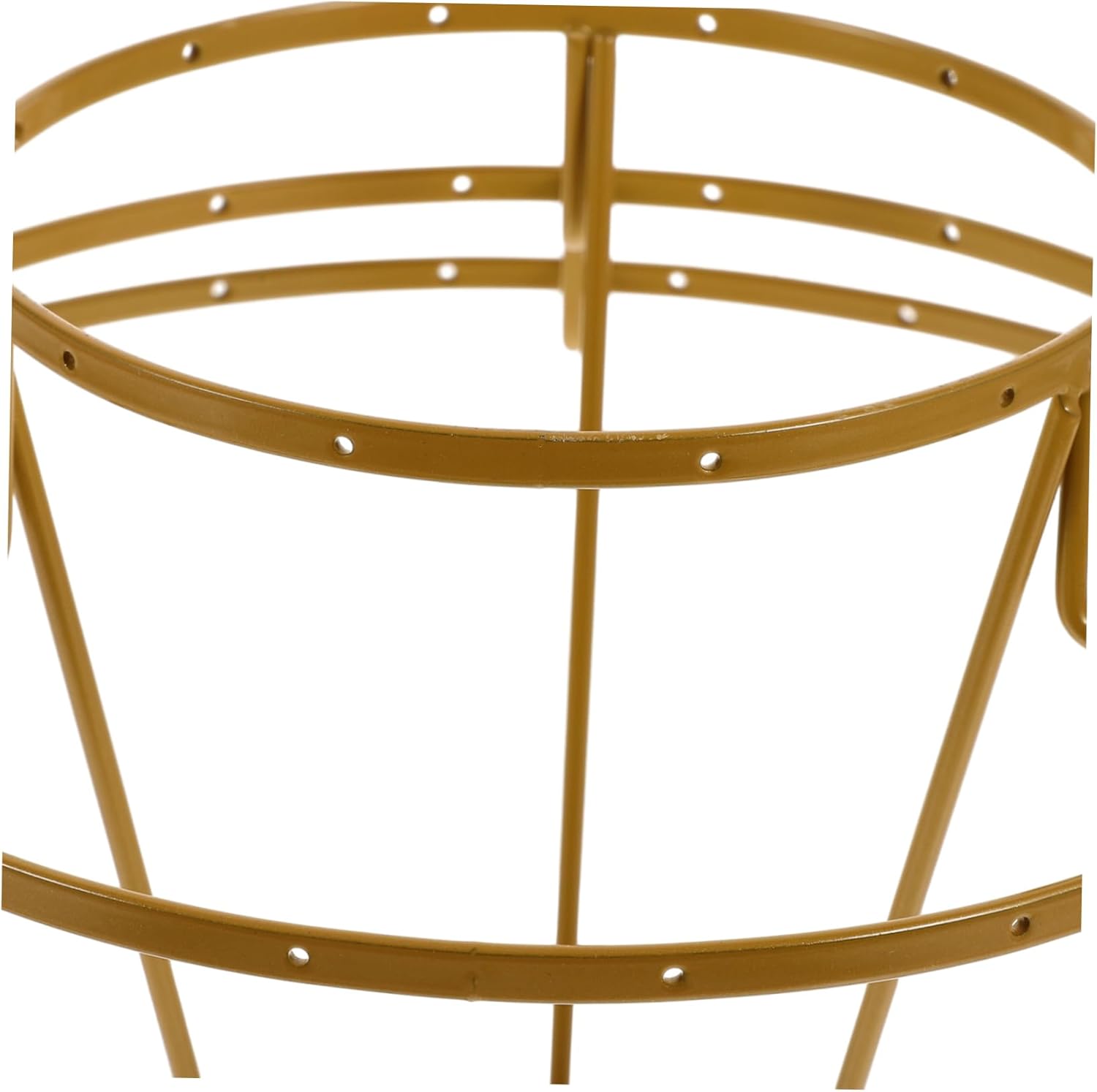 NUOBESTY Diy Pendant Light Shade Frame Wide Lampshade Replacement Shades for Lamps