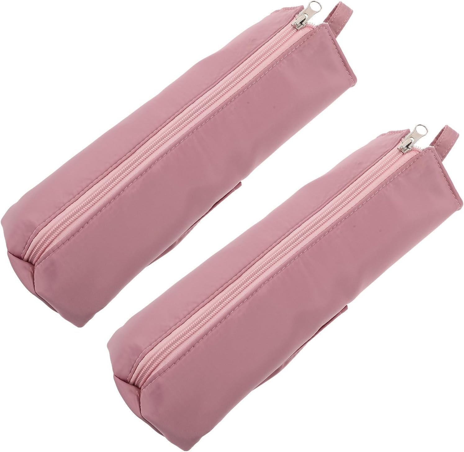 2pcs Hanging Curling Iron Pouch for Travel Bags, Pink Nylon Organizer