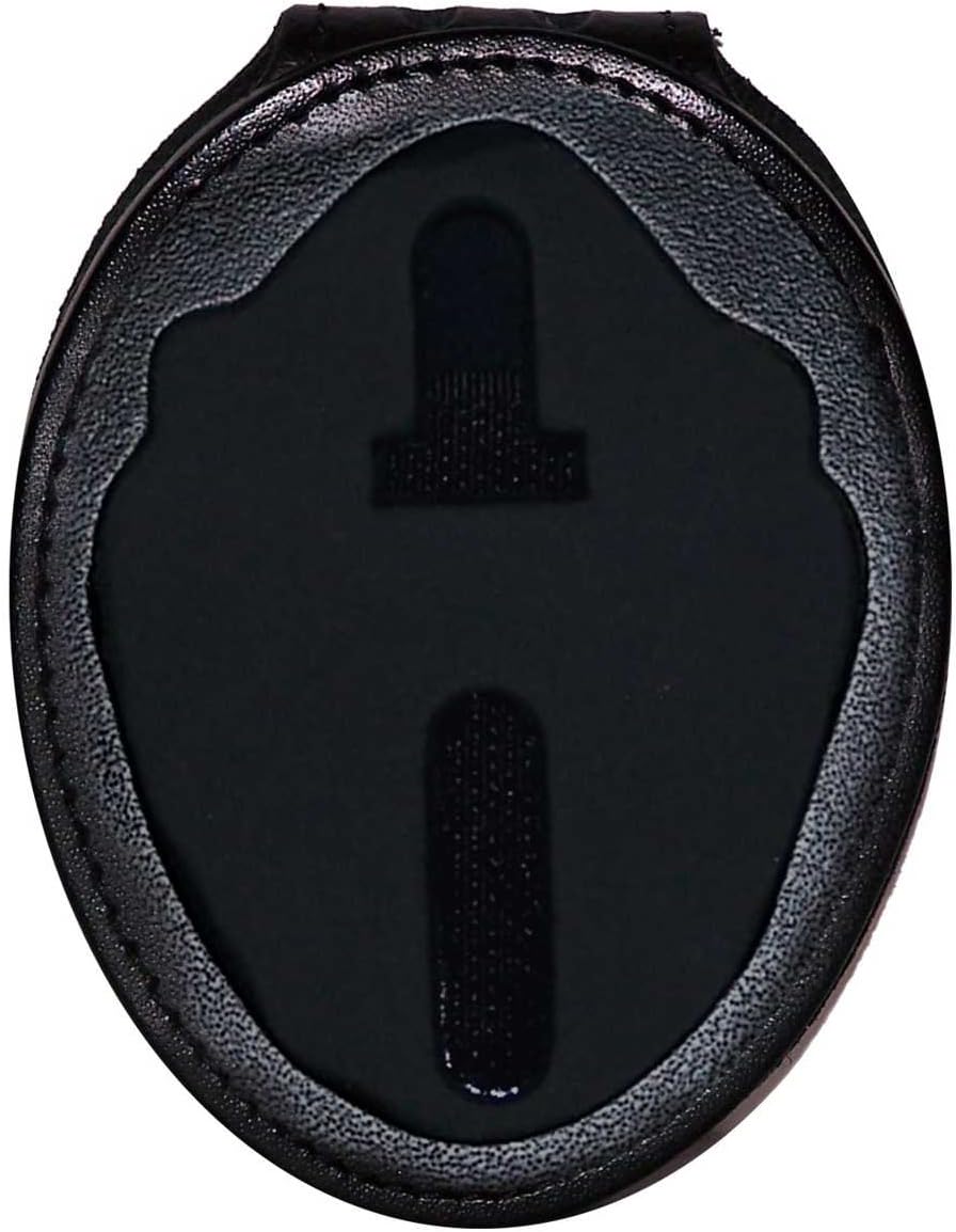 Perfect Fit Shield Wallets Alaska State Trooper Belt Clip Badge Holder with Pocket and Chain