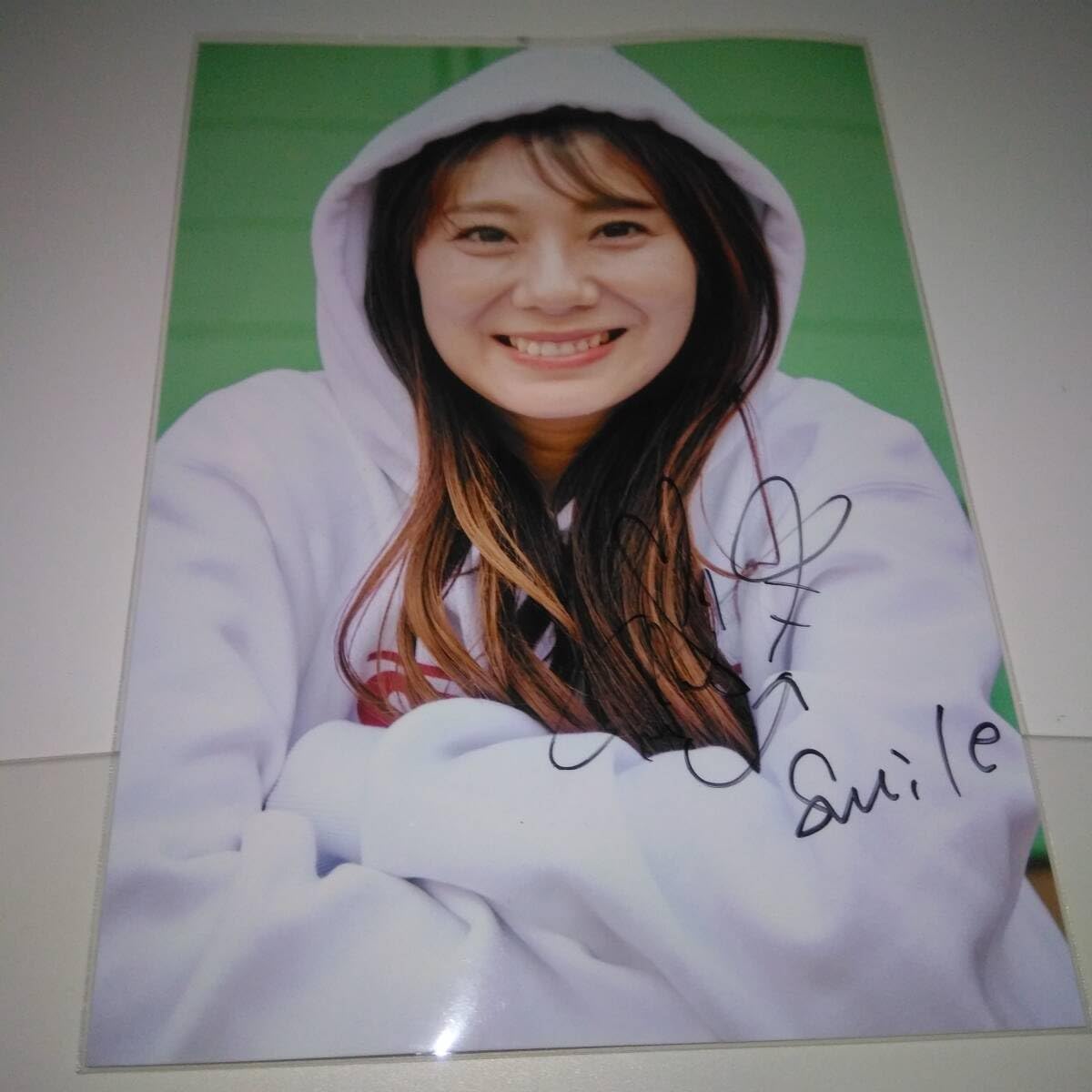Amazon.co.jp: 大判写真麻美ゆま 生写真 直筆サイン ゆまちん ヤフオク 