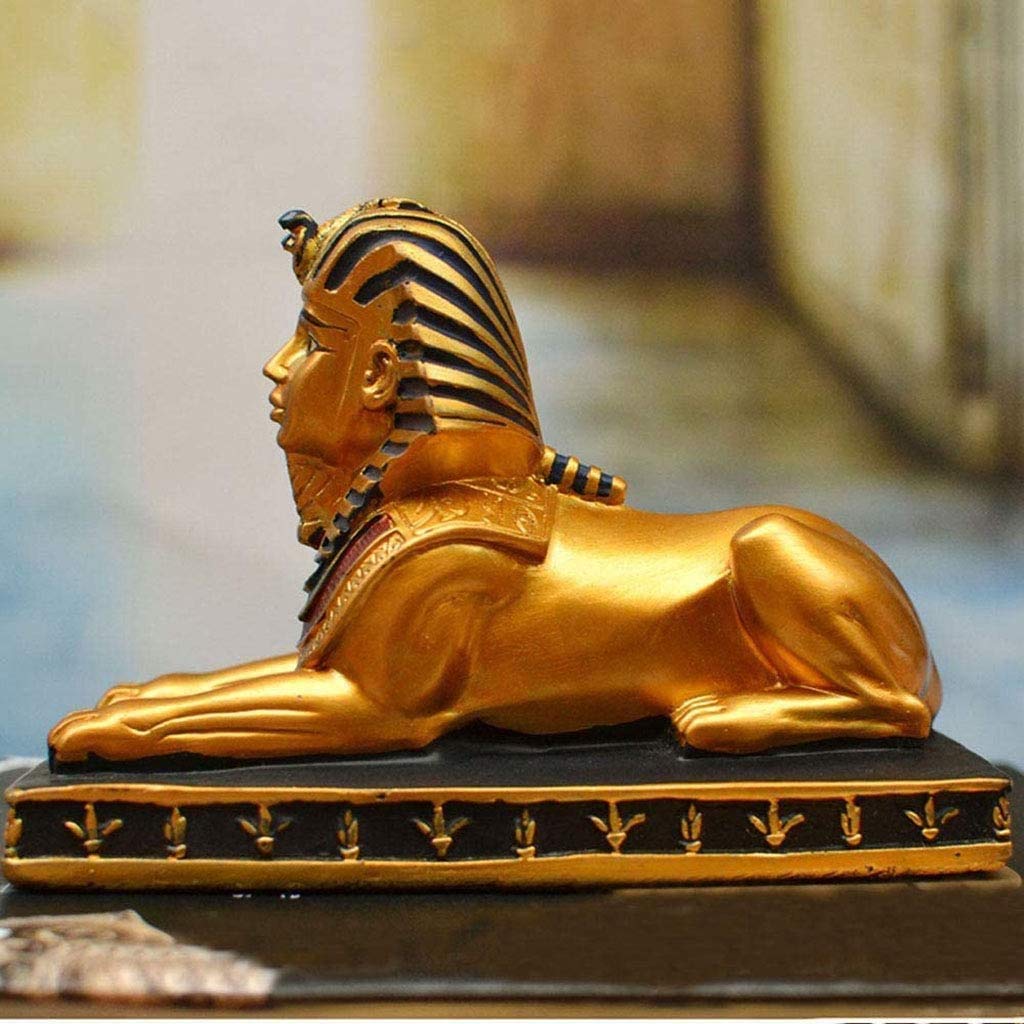 Amazon.co.jp: 芸術の彫像と彫刻の置物、スフィンクスの彫像の工芸品