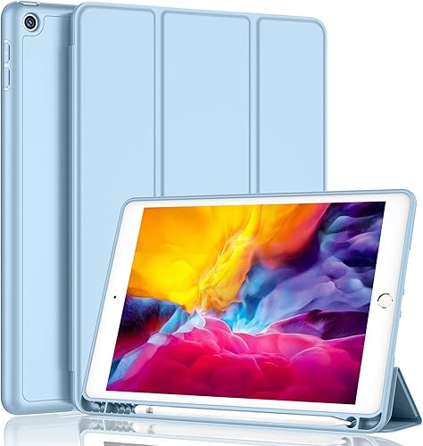 iMieet Funda para iPad de 9.7 pulgadas Funda para iPad de 65 generación 2018 2017 (Modelo A1893 A1954 A1822 A1823), funda de silicona suave con