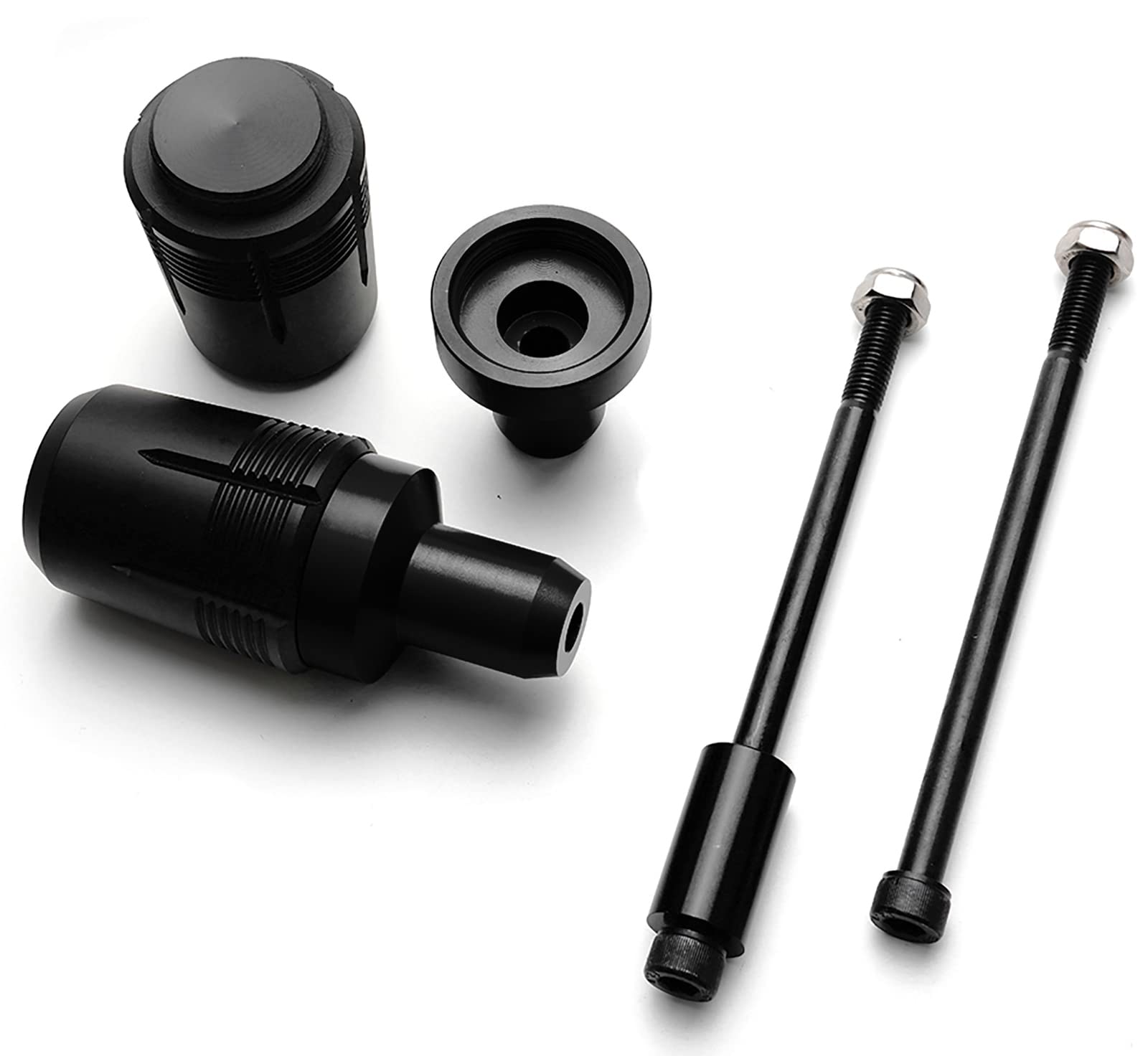 Protection de cadre moto pour kawasaki Ninja 650 NinjA650 Z650 2017-2023 Accessoires kit anti chutescadre (noir)