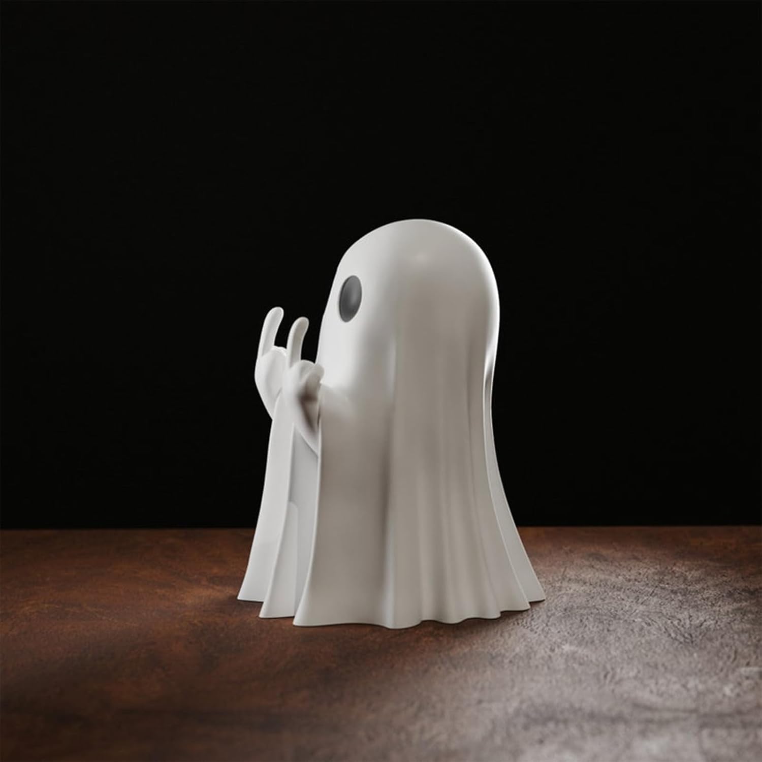 Amazon.co.jp: ハロウィンの幽霊の置物、怖いかわいい不気味な樹脂
