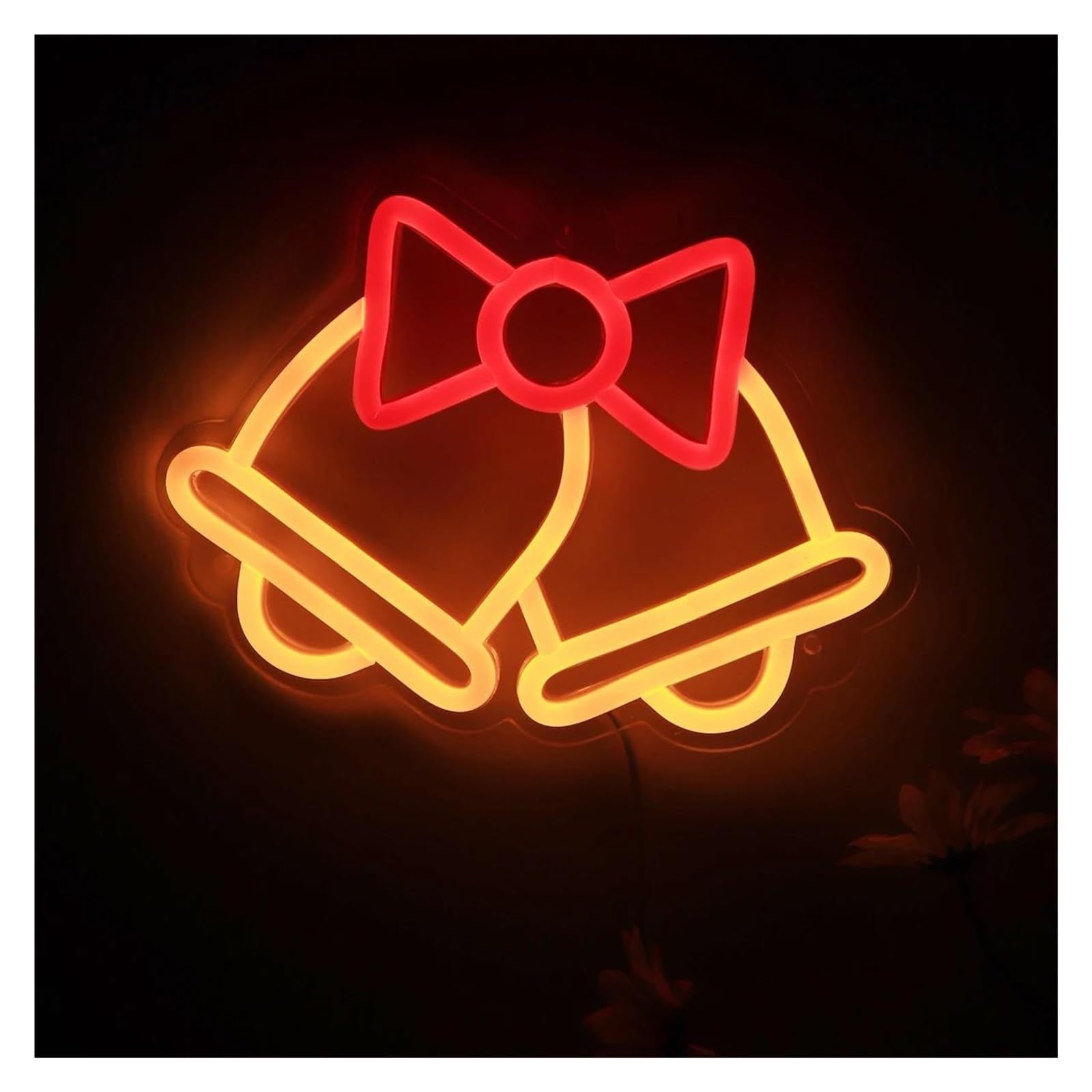 Rynzo luci al neon per feste Doppie campane per insegne al per neon per alimentazione per USB dimmerabili per luci per