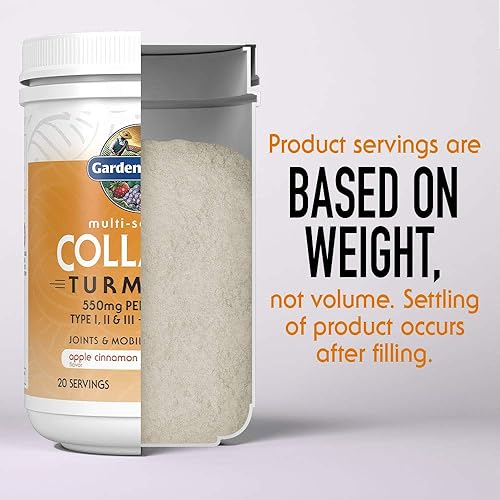 Miniatura 5 de Garden of Life Suplementos en polvo de péptidos de colágeno hidrolizados con proteínas multifuente para mujeres y hombres, movilidad articular,