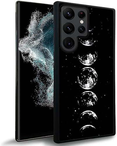 Miniatura 2 de DAIZAG Funda compatible con Samsung Galaxy S23 Ultra, Crescent Moon para hombre y mujer, protección a prueba de golpes y arañazos TPU para Samsung
