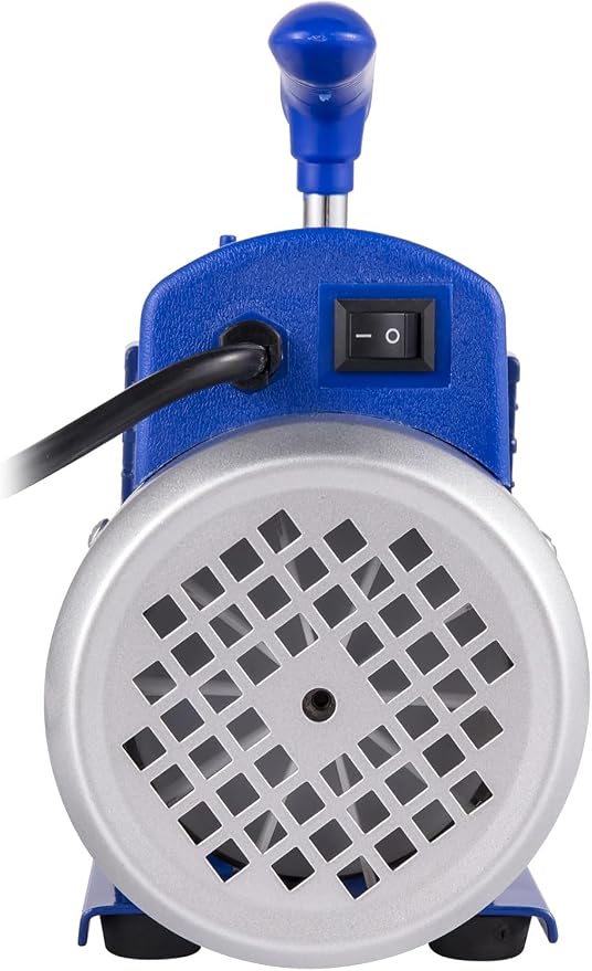 Bomba de vacío 3CFM 1/4HP monoetapa con manómetro para AC miniatura 8