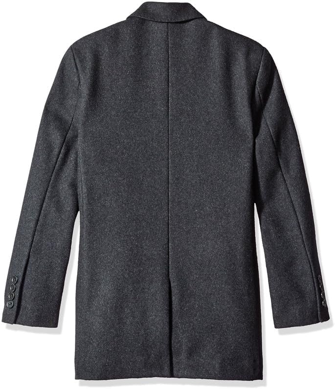 Boy's JR Walden Wool Blend Dressy Insulated 3/4 Length Overcoat