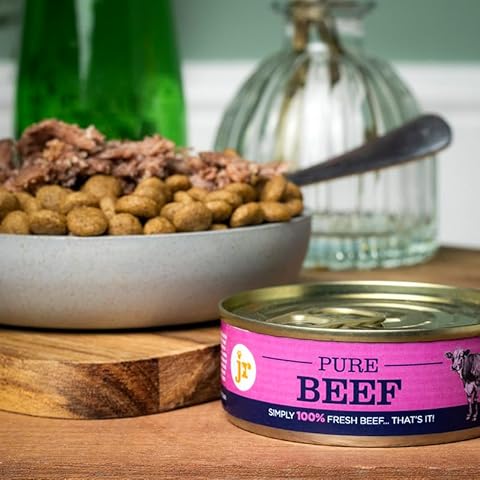 JR Pet Products Fresh Beef Dog Food Topper Cover