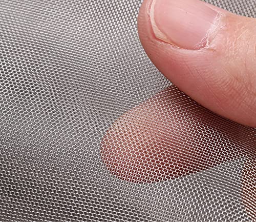 Grillage métallique tissé en acier inoxydable 304 maille 60 de 1x9m