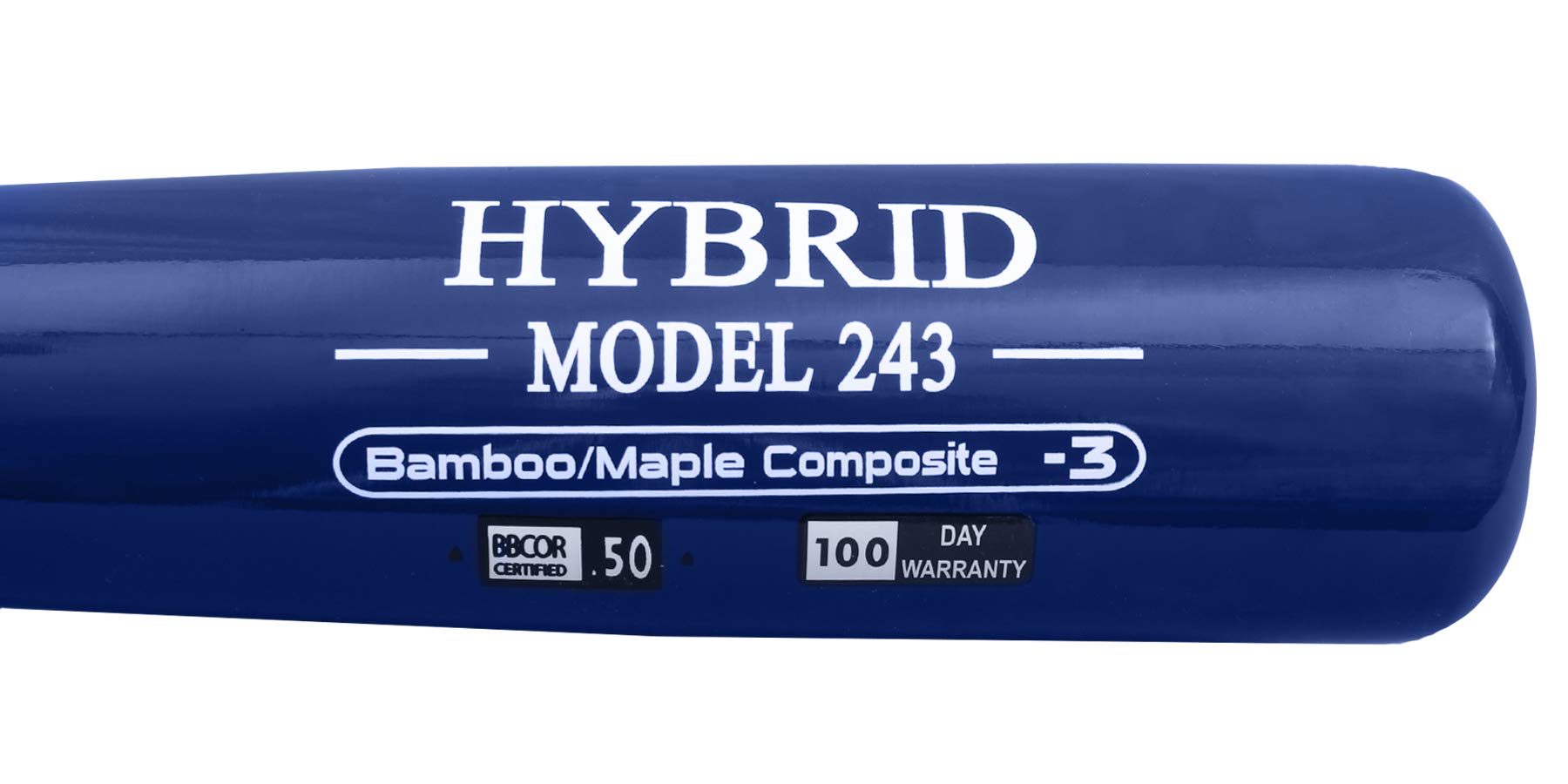 Bamboobat by Pinnacle Sports Trifecta Batte de baseball hybride en bois