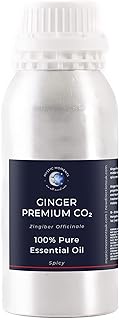 Mystic Moments | Ginger Premium CO2 Essential Oil 500g - Pure & Natural Oil for Diffusers, Aromatherapy & Massage Blends V...