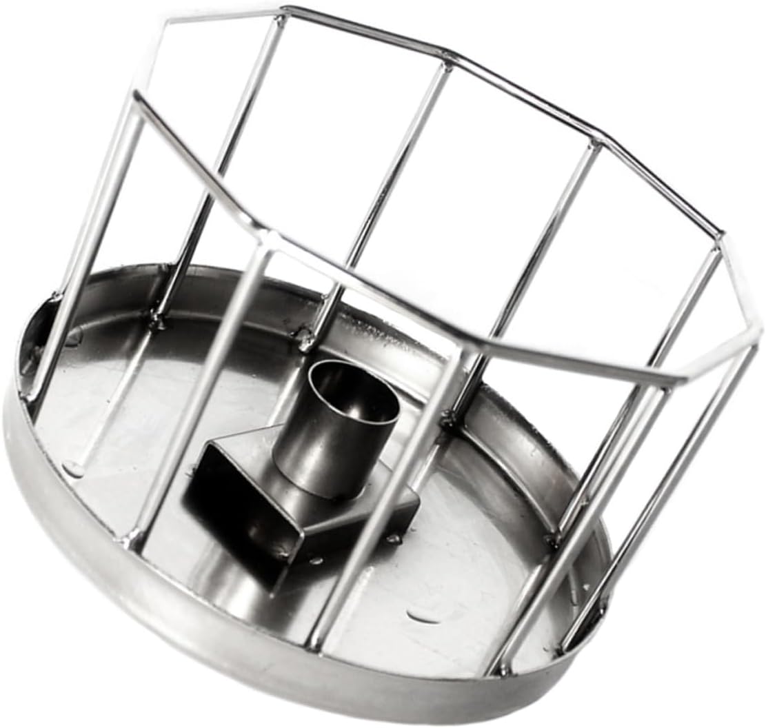 Automatic Lizard Water Feeder Durable Stainless Steel Gecko Dish for Pet Cage Reptile Water Bowl Convenient Hydration for Reptiles