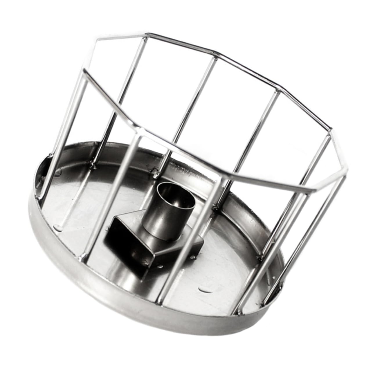 CORHAD Automatic Lizard Water Feeder Durable Stainless Steel Gecko Dish for Pet Cage Reptile Water Bowl Convenient Hydration for Reptiles
