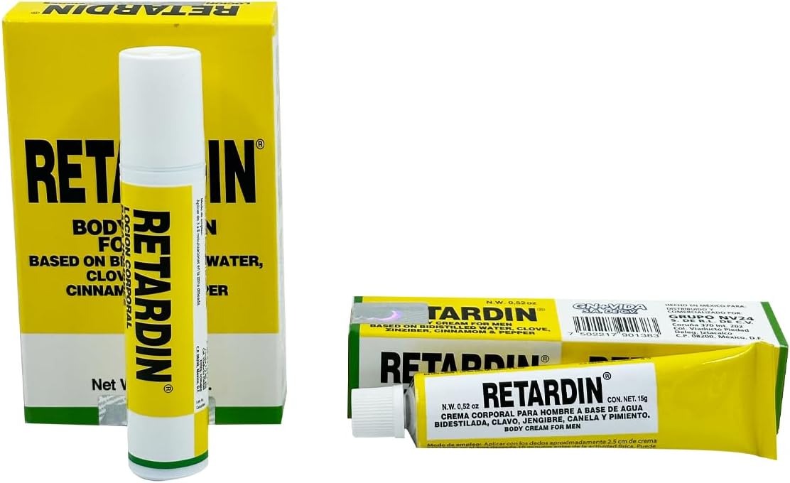 Farvisan Kit Retardin Crema y Spray Retardante para Mayor Duración en