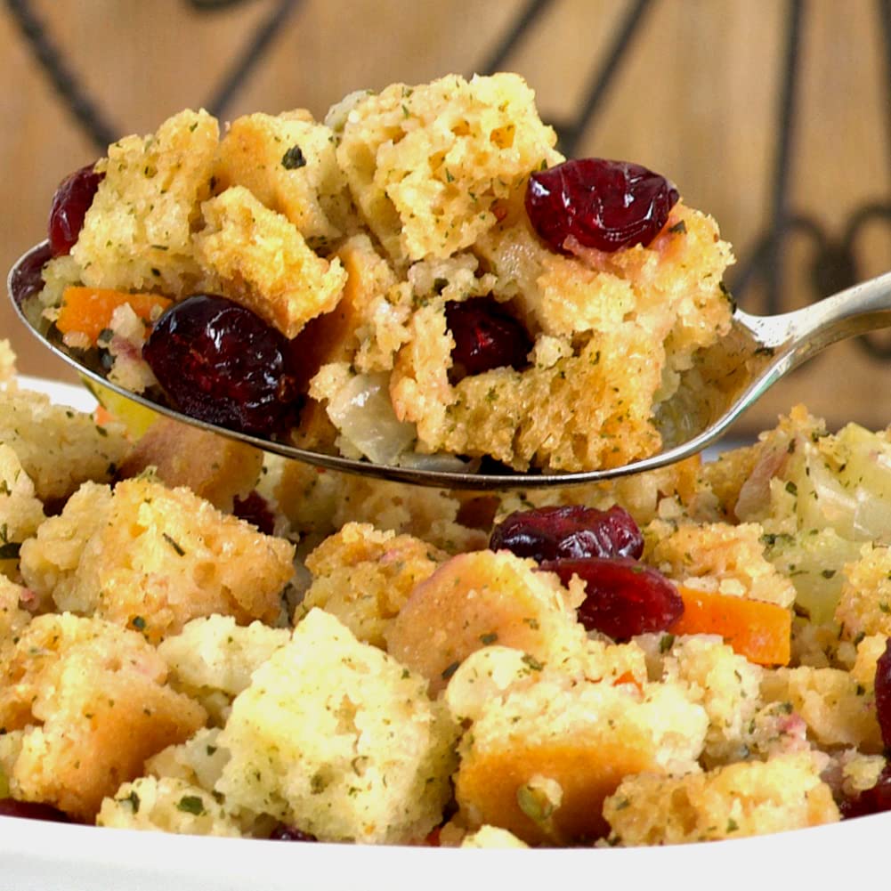 Aleia’s Gluten Free Plain Stuffing Mix – 10 oz (2 Pack) – Classic Gluten Free Stuffing – Free from Gluten, Corn, Soy, Dairy – Low Sodium, Non-GMO