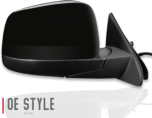Miniatura 2 de DNA Motoring OEM-MR-CH1321330 Estilo de fábrica Powered+Heated Espejo de puerta lateral derecha, negro