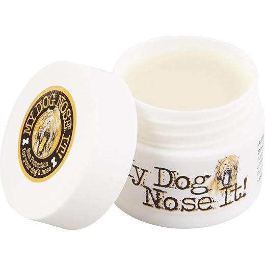 My Dog Nose It Moisturizing Sun Protection Balm for Dogs Noses - Protect Your Dog from Harmful UVA/UVB Rays .5 Ounce