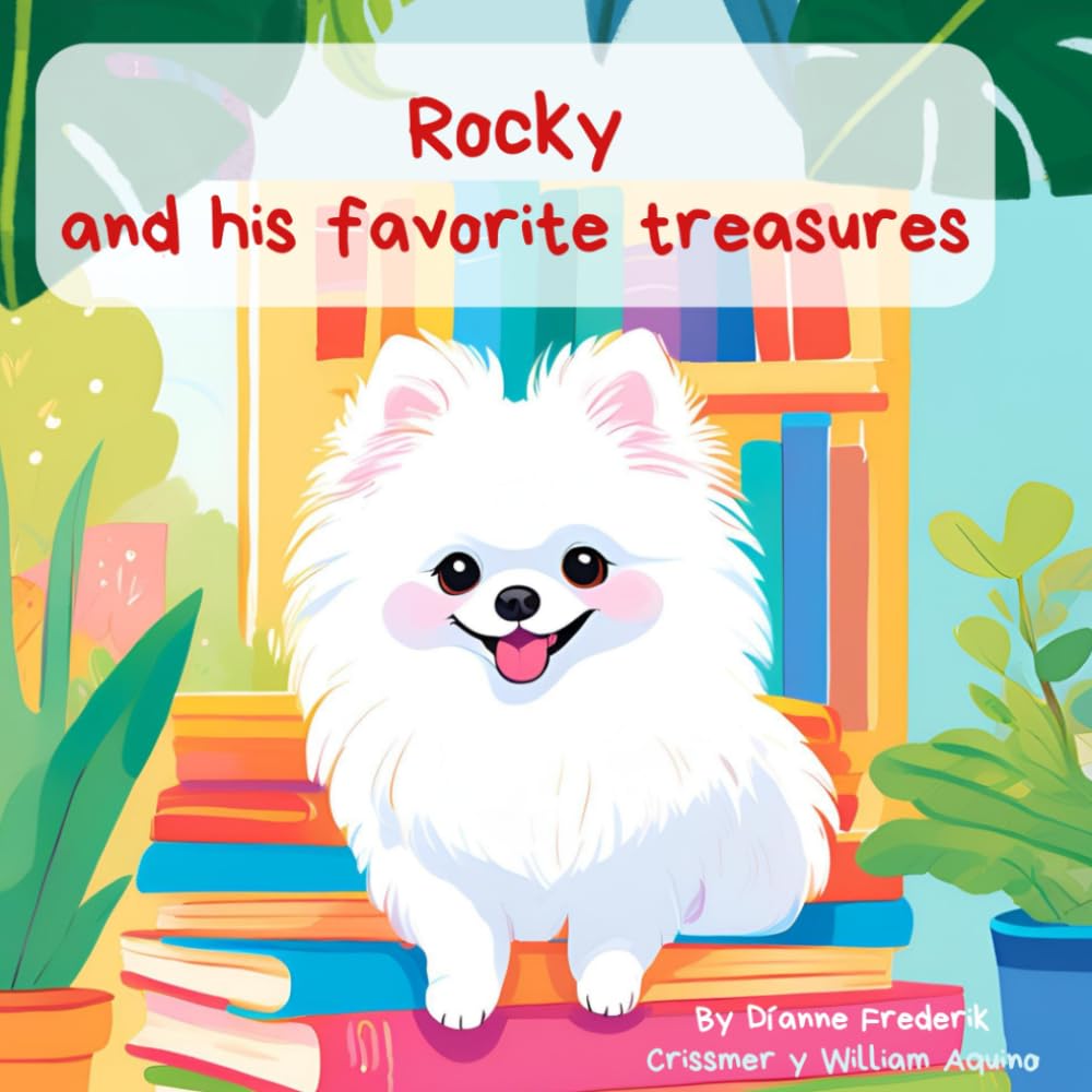 Rocky and his favorite treasures (Rocky´s Adventures.)