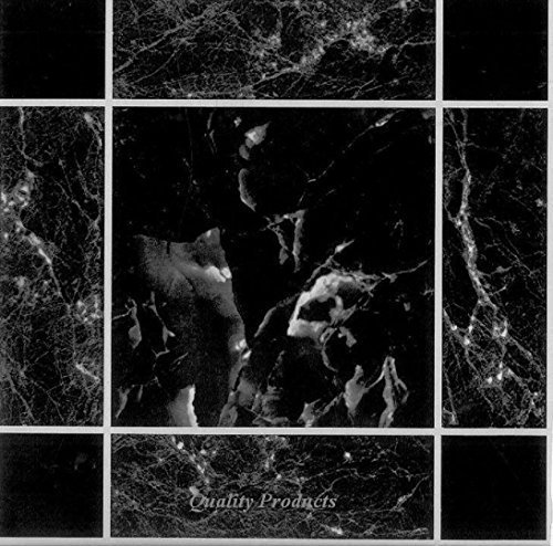 88 x Vinyl Floor Tiles - Self Adhesive - Kitchen/Bathroom Sticky Marble Grid Effect