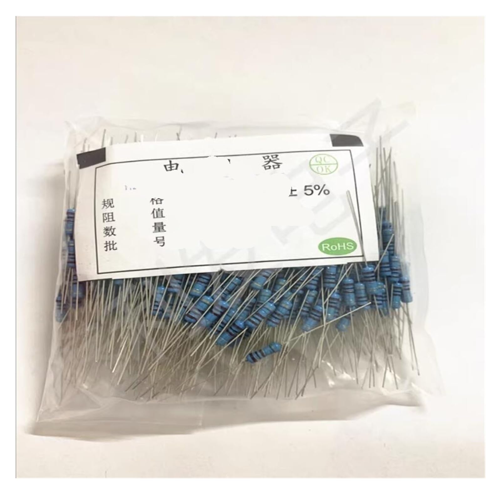 JFUDJKLI 50PCS 1/2W 0.5W Carbon Oxide Metal Film Resistor 5.1K/5.6K/6.2K/6.8K/7.5K/8.2K/9.1K/10K/12K/15K/18K/20K/22K/24K/27K/30K/ Ohm 5% (Color : 6K2)