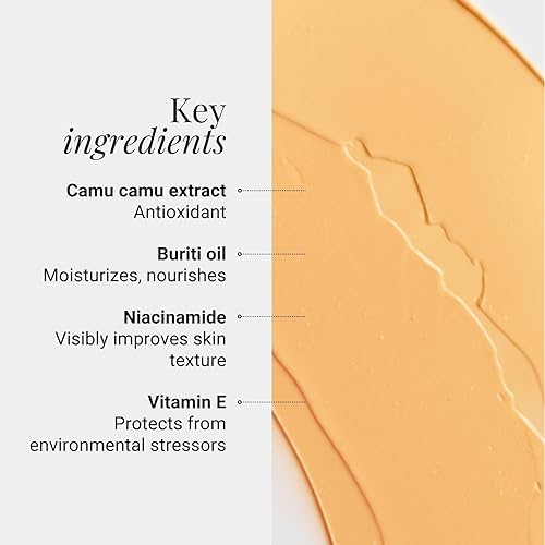 Miniatura 4 de G.M. COLLIN Máscara brillante | Mascarilla revitalizante infundida con vitaminas y extracto de Camu Camu | Reduce la apariencia de enrojecimiento