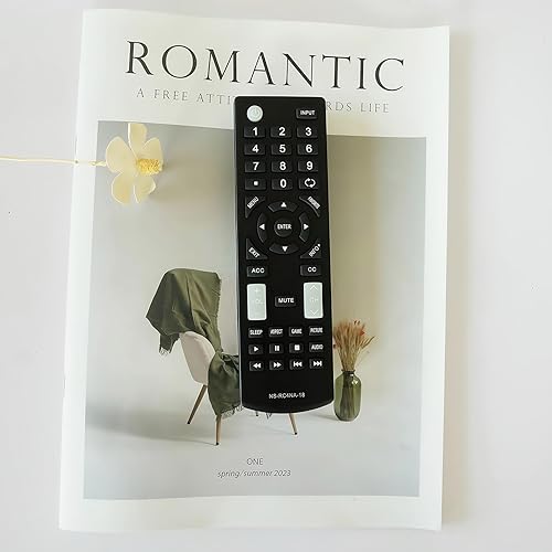 Miniatura 6 de Mando a distancia de repuesto NS-RC4NA-18 para Insignia TV NS-32D311NA17 NS-40D420NA18 NS-49D420NA18 NS-55D420NA18 NS-39D310NA17 NS-50D510NA17