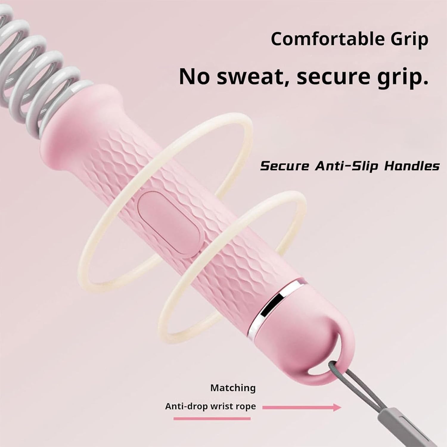 Ropeless Battle Ropes,2026 New Adjustable Cordless Battle Ropes,Portable Battles Rope for Home Gym,Adjustable Resistance,Secure Anti-Slip Handles
