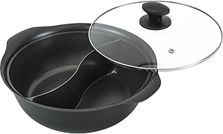 和平フレイズ 仕切り付 2食鍋 26cm IH・ガス対応 PFOA・PFOSフリー ふっ素樹脂加工 洗いやすい 仕切鍋 スキップル RB-3754