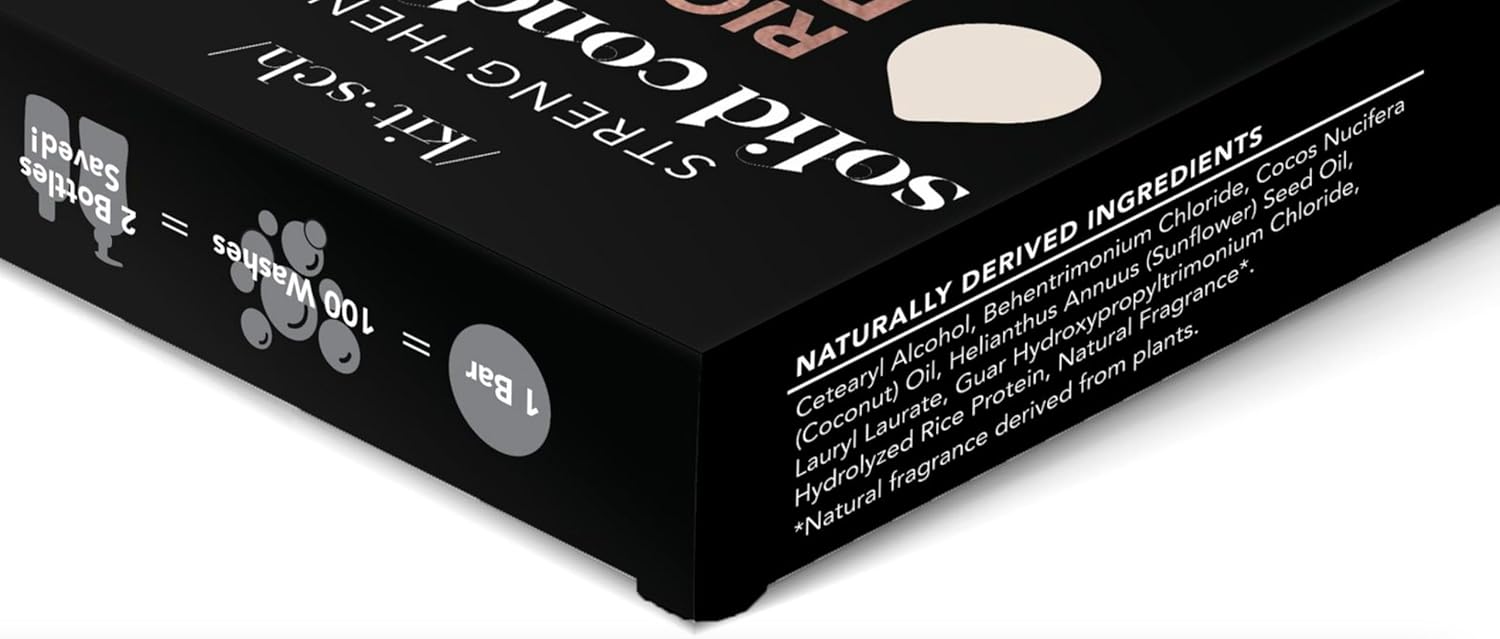 Kitsch Rice Bar Shampoo & Conditioner Bar