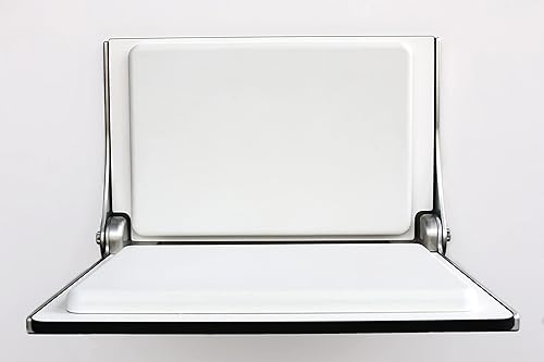 Miniatura 10 de Cojín de espuma para asiento de ducha, impermeable y antideslizante, fácil de limpiar, color blanco