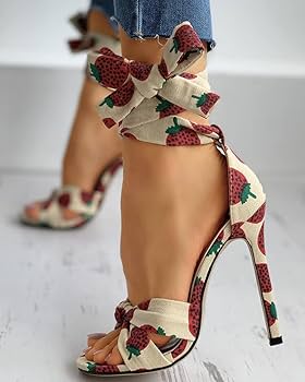 シューズ・サンダルその他 CHLOE Woman High heel shoes Red CHC25S08KQL 610 Chloé High Heel Shoes Woman Chloé-red – Modecraze Inc.
