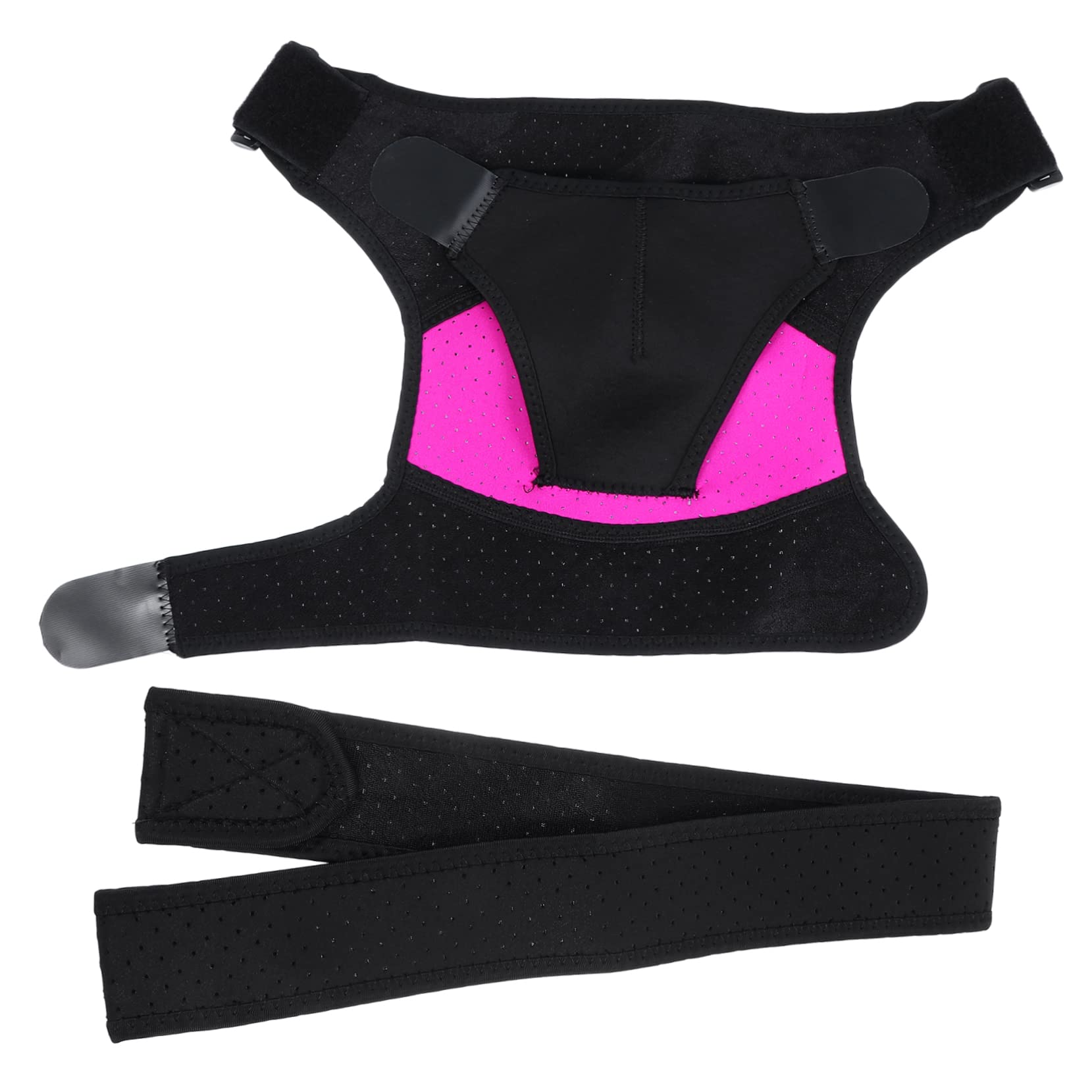 FOMIYES Men Women Shoulder Support Impact Pads Compression Shoulder Brace for Sports Cuff Support Sleeve Shoulder Strap