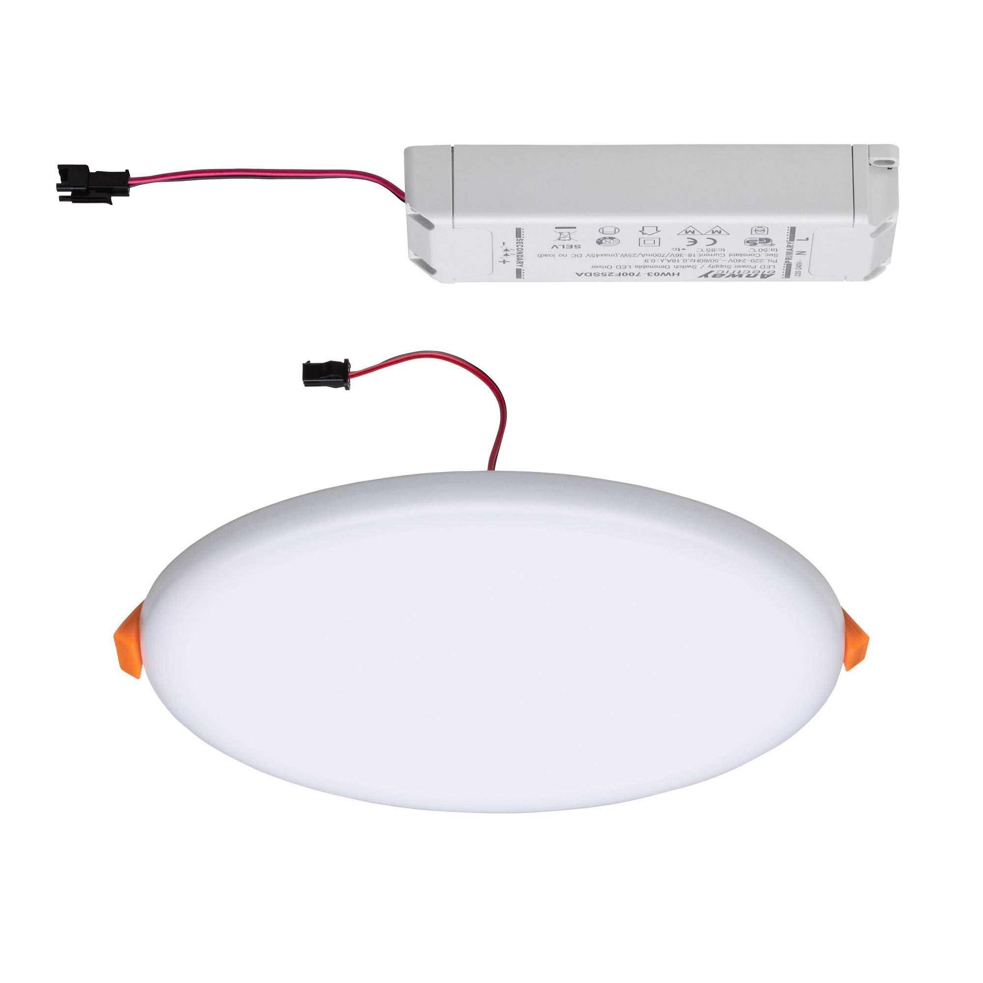Paulmann EB Panel Veluna VariFit IP44 17,5W 4000K