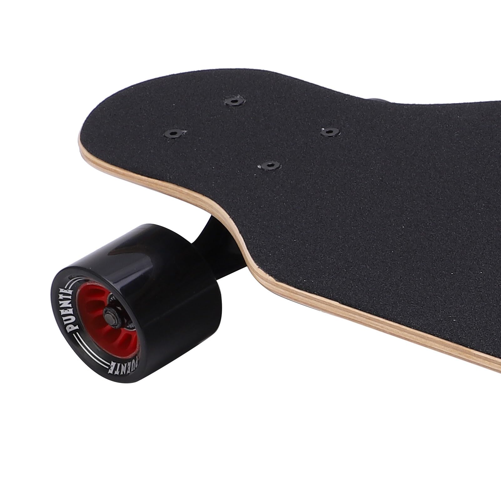 Tbest en érable Longboard Cruiser Skate Board Adulte 8 Couches en érable ABEC 9 Roulements à Couverture Violet Roues 60 X 50 Mm avec Amortisseur HR 95 pour Routes et Rues
