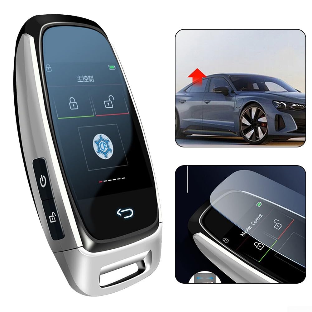 Chiave digitale touch screen auto con display LCD HD per veicoli di accensione a pulsante supporta informazioni proprietario archiviazione e visualizzazione personalizzazione