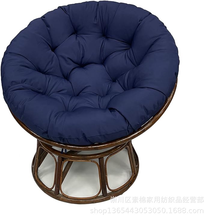 Dubbele Papasan Stoel Kussenhoezen Alleen, Outdoor Indoor Waterdichte Hoes voor Rieten Ei Stoel Kussen, Grote Ei Stoel Pads Cover Verwijderbare Rits Cover,Light gray,170 * 120CM