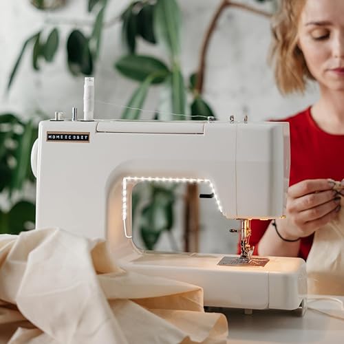 Miniatura 9 de Tira de luz LED autoadhesiva blanca fría para máquina de coser, 6.6 ft, 5 V, USB 6500 K