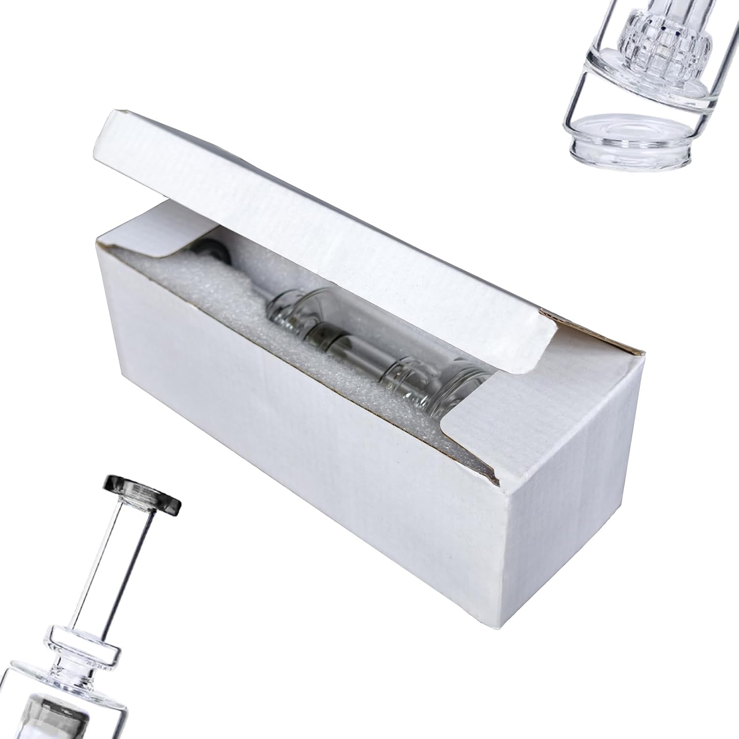 Glass for Peak and P Pro Decorative Bottles Home Décor Accents Party birthday gifts Round mini glass bottle