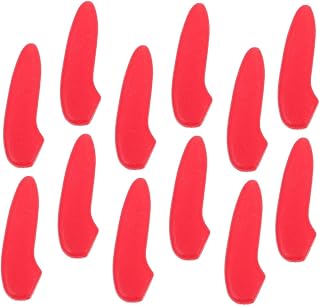 30pcs Knife Tip Protectors Red Plastic Covers for Kitchen Knives Sleeves for Storage and of Cutter Tips Compact and Tool Accessories