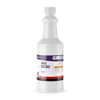 Alliance Chemical N-Amyl Acetate - 1 Quart - High-Purity Industrial Compound & Degreaser - Similar to Butyl Acetate Solvent - Cleaning Agent