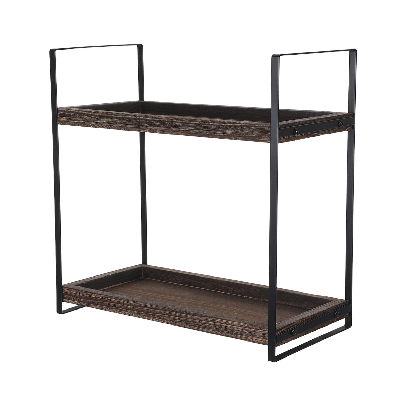 Étagère de rangement en bois pour créer un cocon zen dans la salle de bain