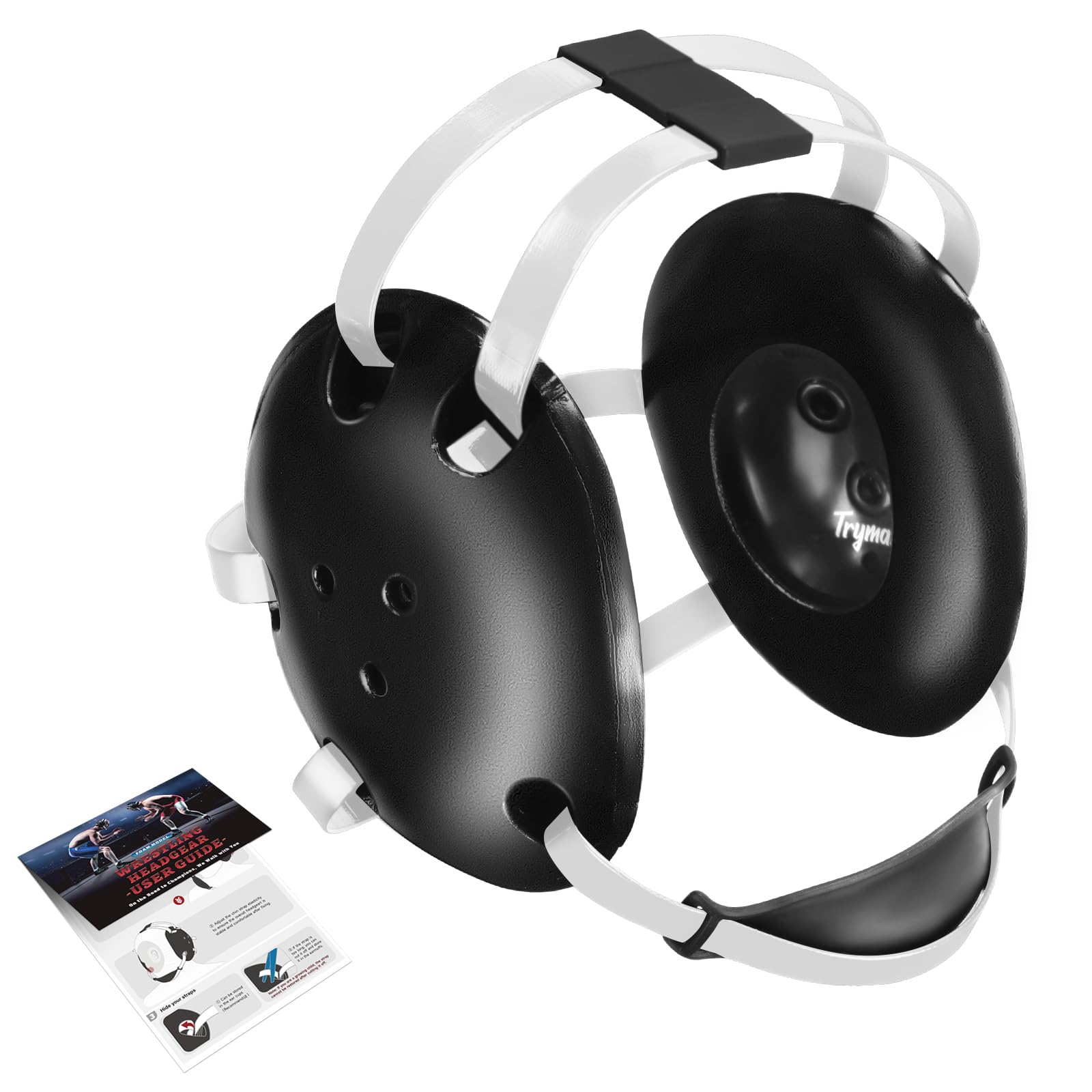 Trymaker Wrestling Headgear, Youth Wrestling Head Gear with Chin Cup