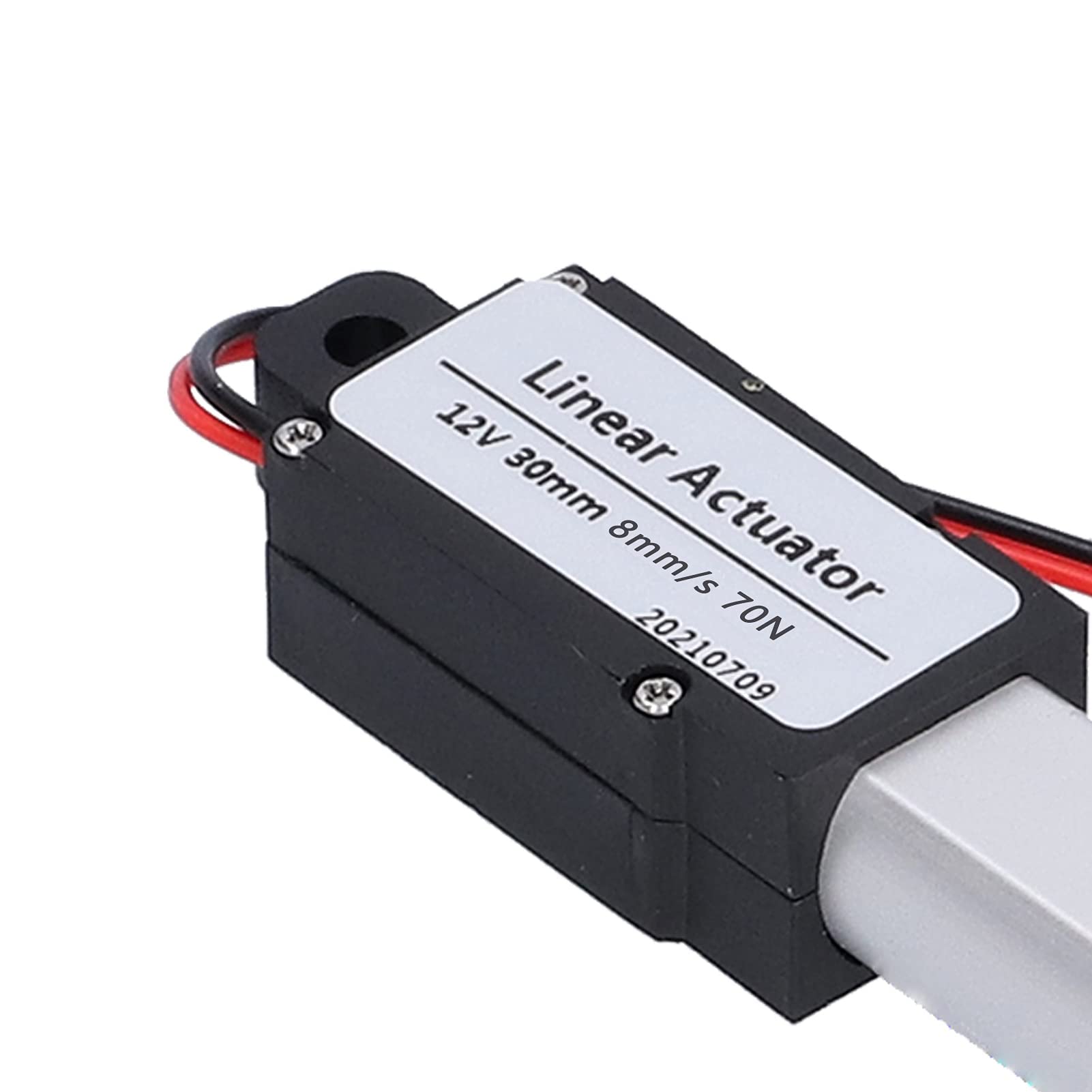 Actuador Lineal Eléctrico 30mm 12V DC Impermeable 8mm/s 70N